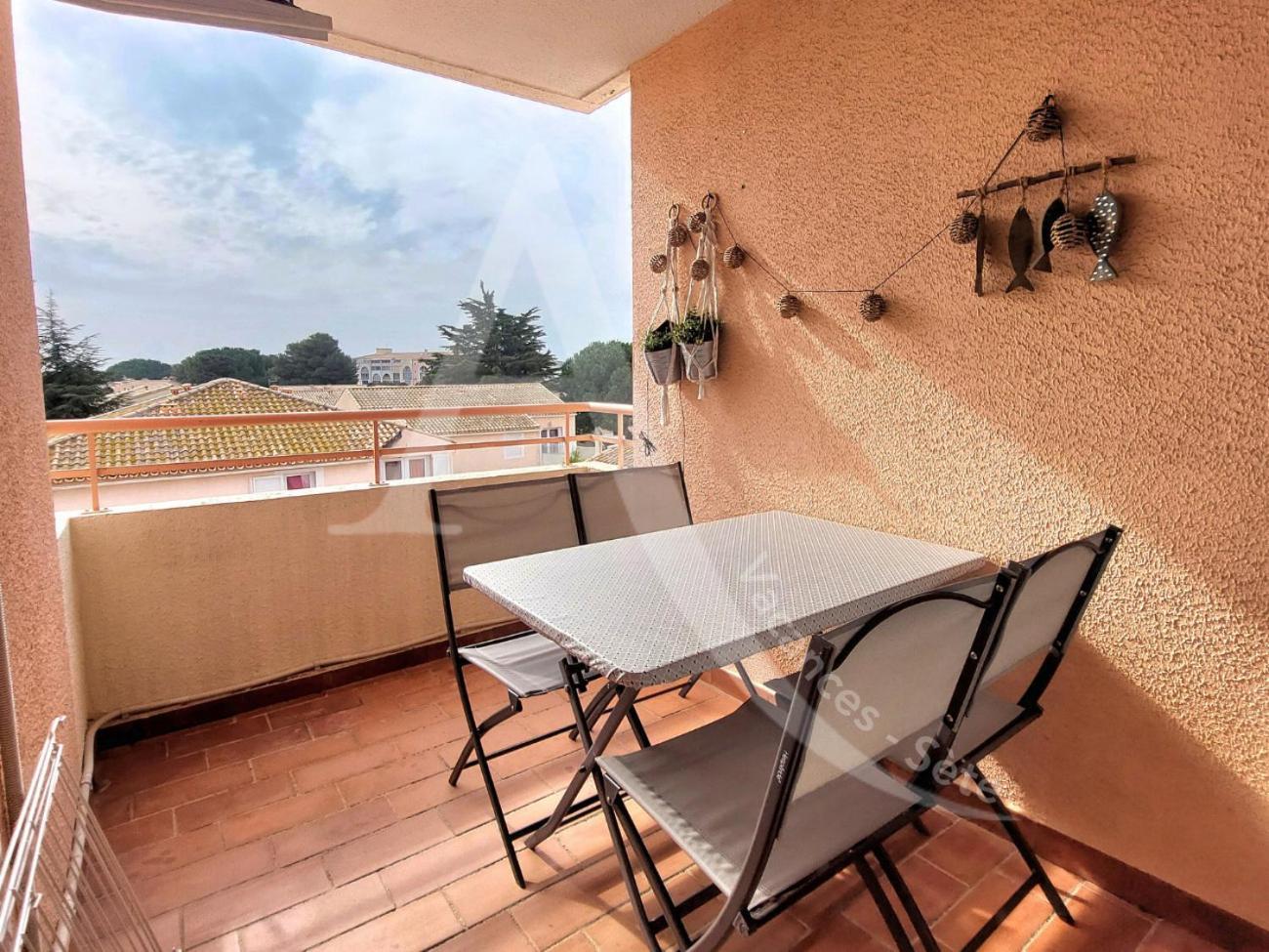 T3 Avec Terrasse, Climatisation Et Parking Apartment Sete